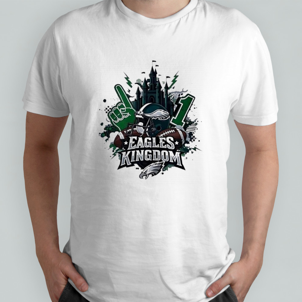 Philadelphia Eagles Kingdom Number 1 Helmet Castle shirt
