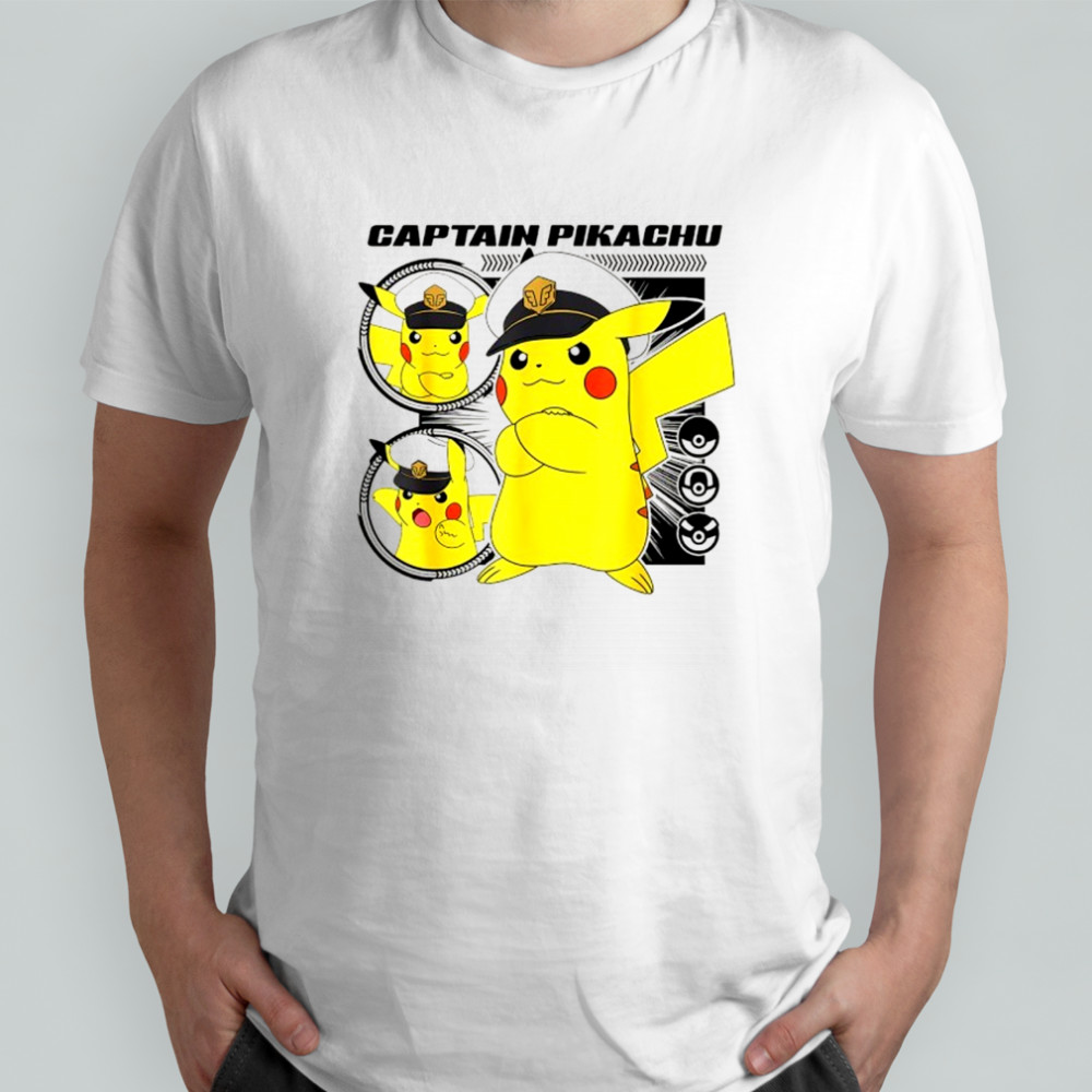 Pokémon Horizons Captain Pikachu shirt