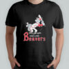 Portland Beavers mascot retro shirt