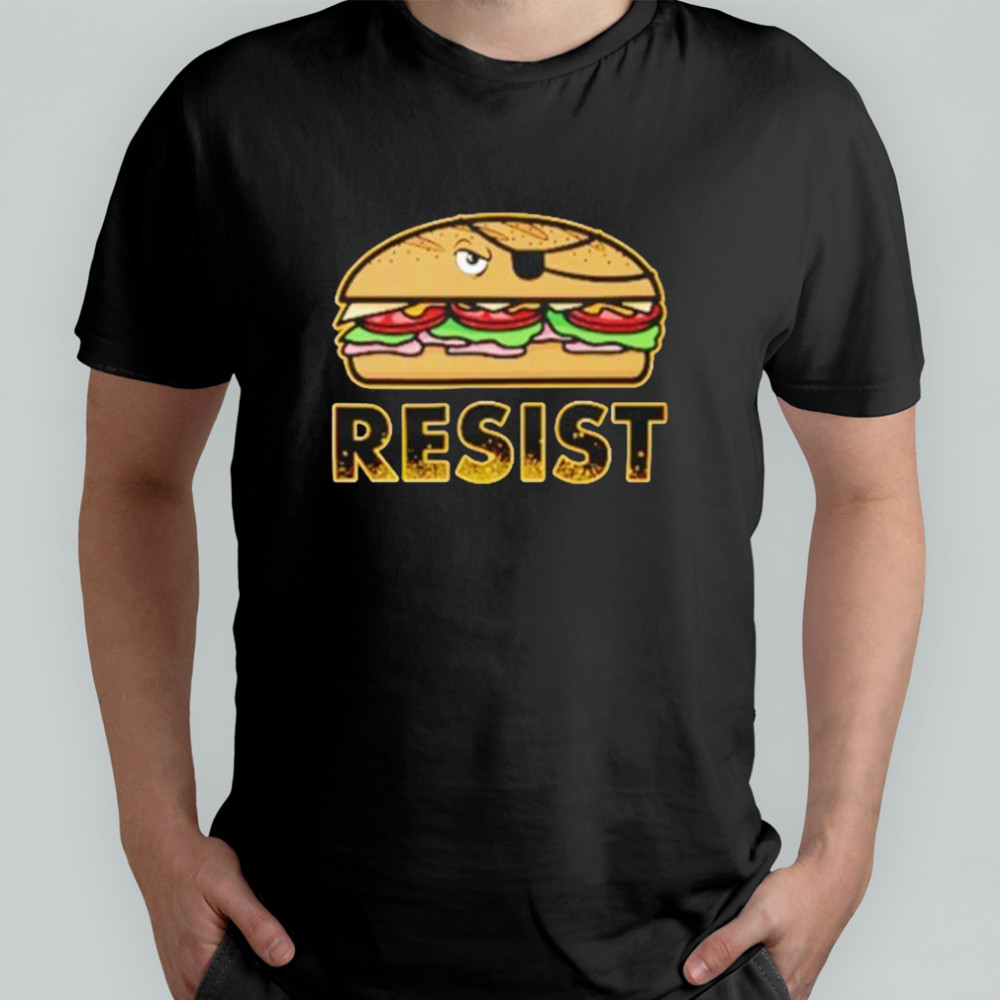 Resist Protest Throw DC Sandwiches shirt