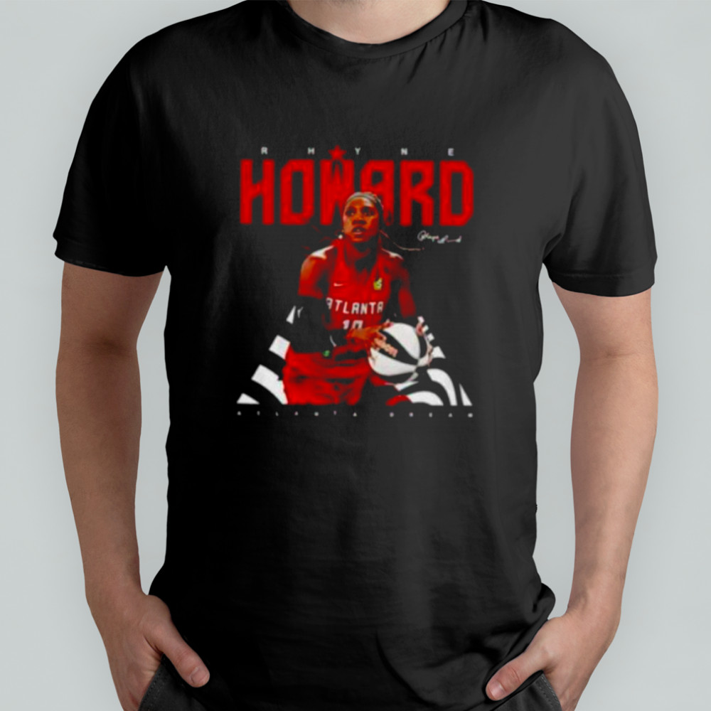 Rhyne Howard post moves Atlanta Dream signature shirt