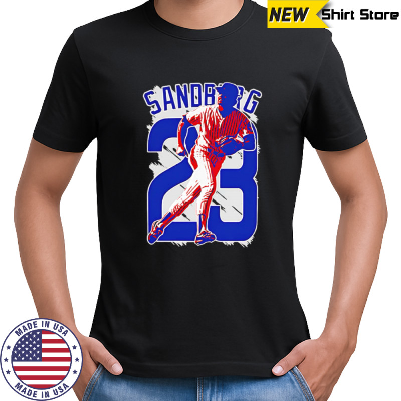 RIP Sandberg 23 Chicago Cubs shirt