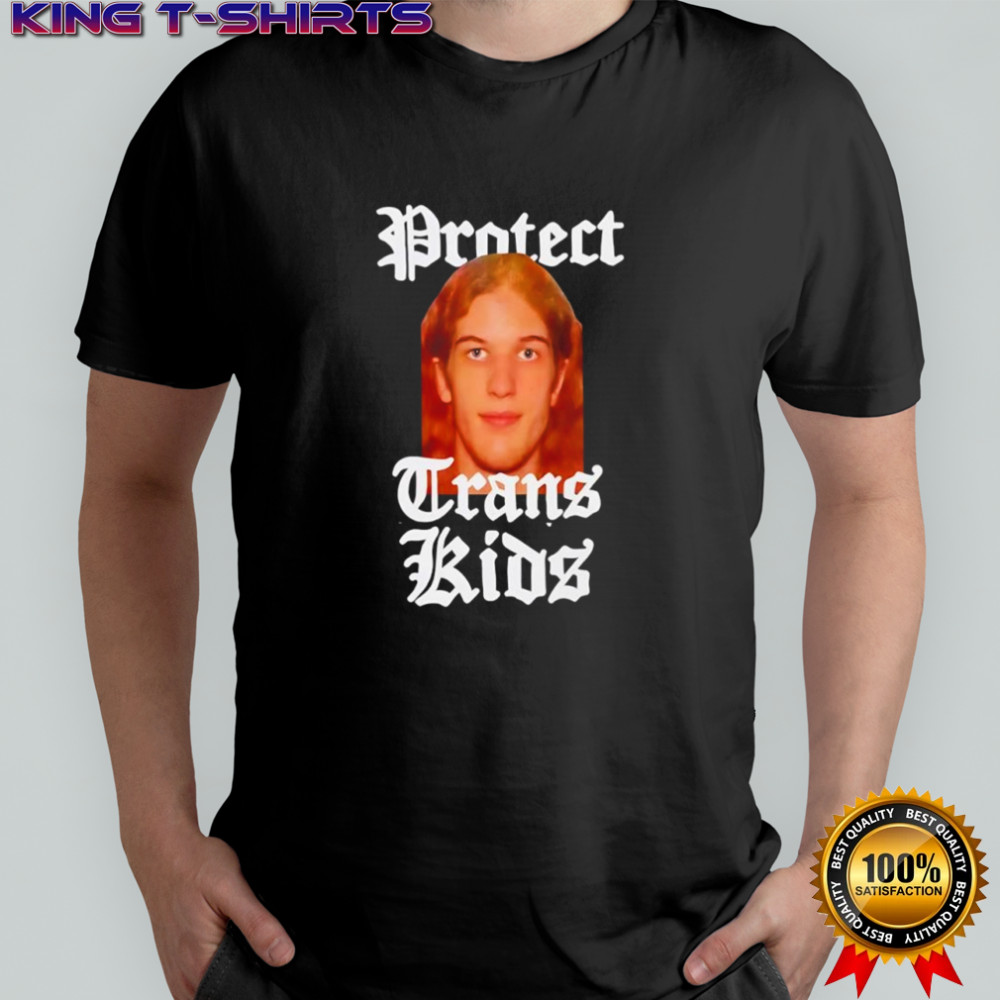 Robin Westman protect trans kids shirt