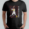 Ronald Acuna Jr. #13 Atlanta Baseball MLB Players signature retro shirt