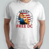 Rosie the Riveter Washington DC Statehood Resist Free DC protect shirt