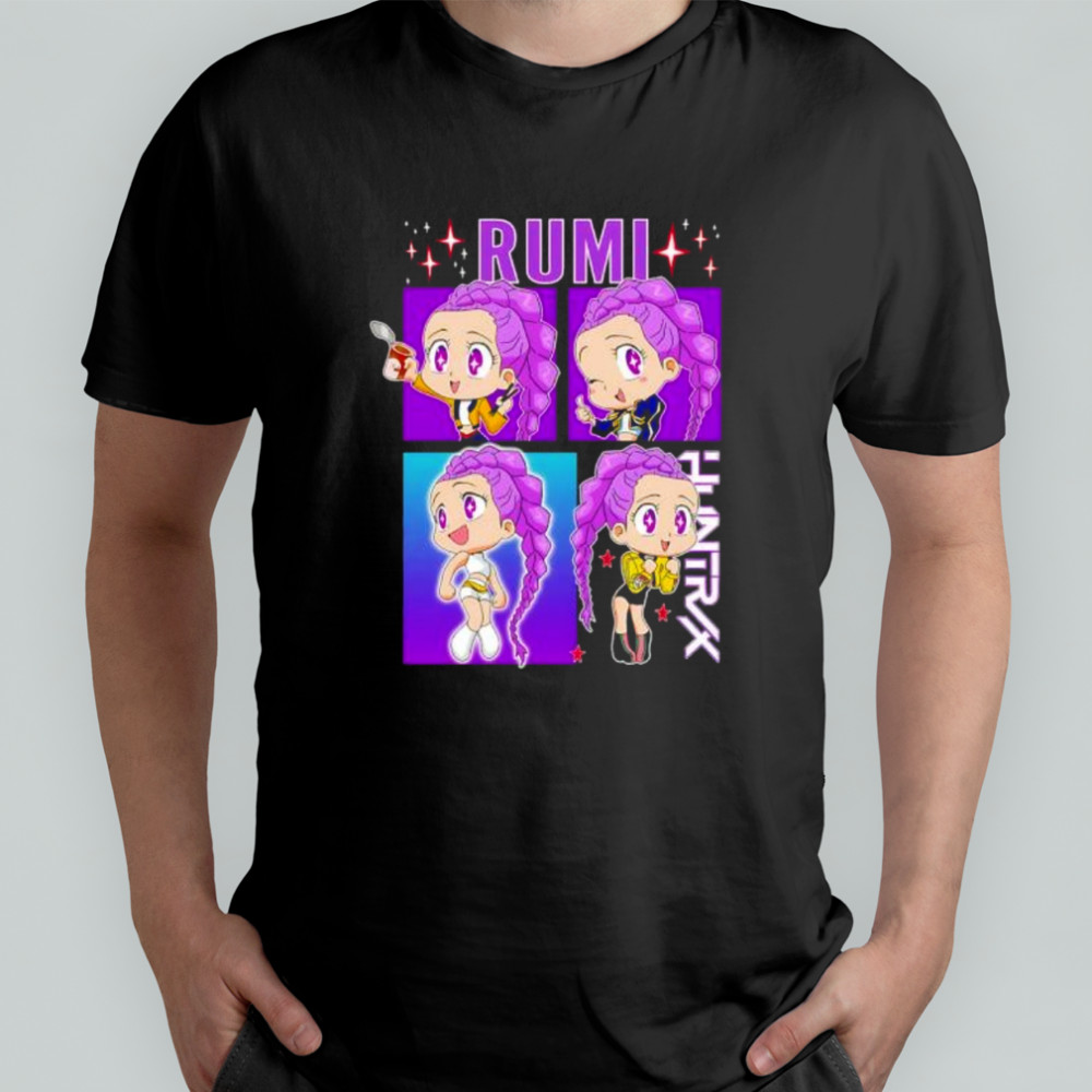 Rumi Kpop Demon Hunters cartoon shirt
