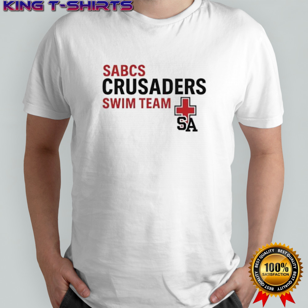 SABCS Crusaders Swim Team shirt