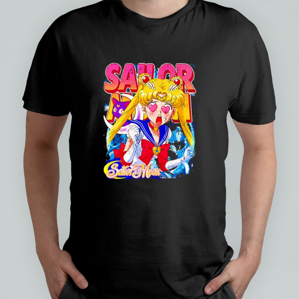 Sailor Moon On Shaka retro shirt