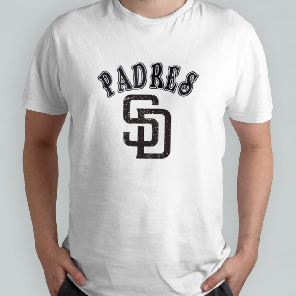 San Diego Padres Rebel Athletics Stacked Logo shirt