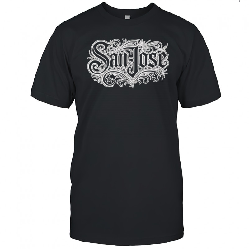 San Jose black art shirt