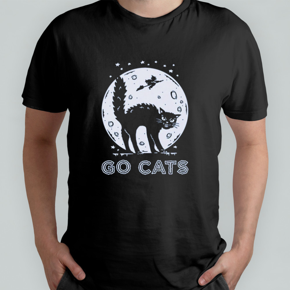 Scary Go Cats Halloween T-Shirt