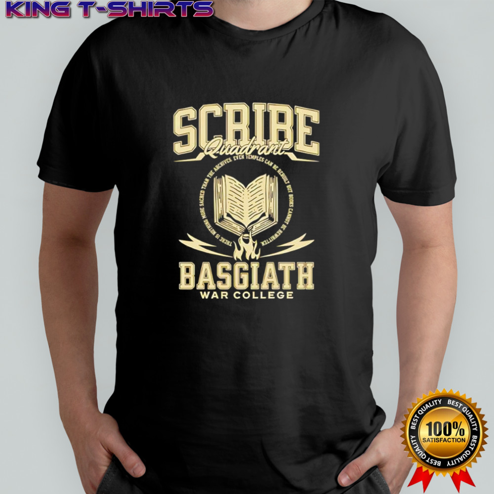 Scribe Basgiath war college shirt
