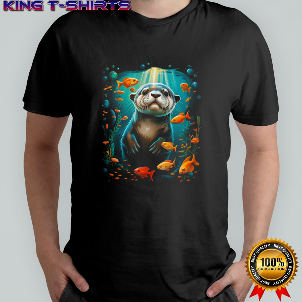 Sea Otter Animal Nature Lovers Otter Graphic Men Women shirt