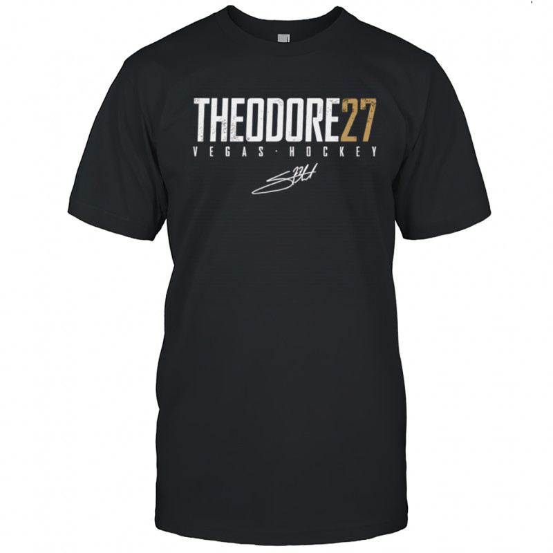 Shea Theodore Vegas Elite signature shirt