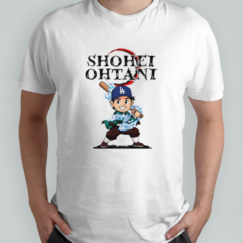 Shohei Ohtani X Demon Slayer anime shirt