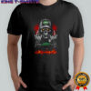 Skeleton with sign of the horns New York Jets shirt