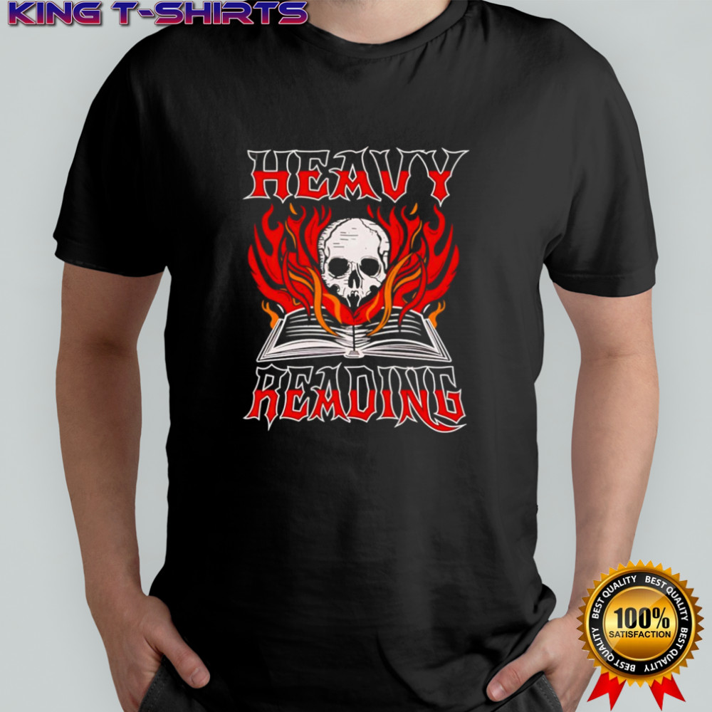 Skull heavy reading shirt