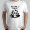 Skull Welcome To Fear City T-Shirt