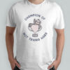 Sloth Slacker Champion Of Not Trying Hard T-Shirt