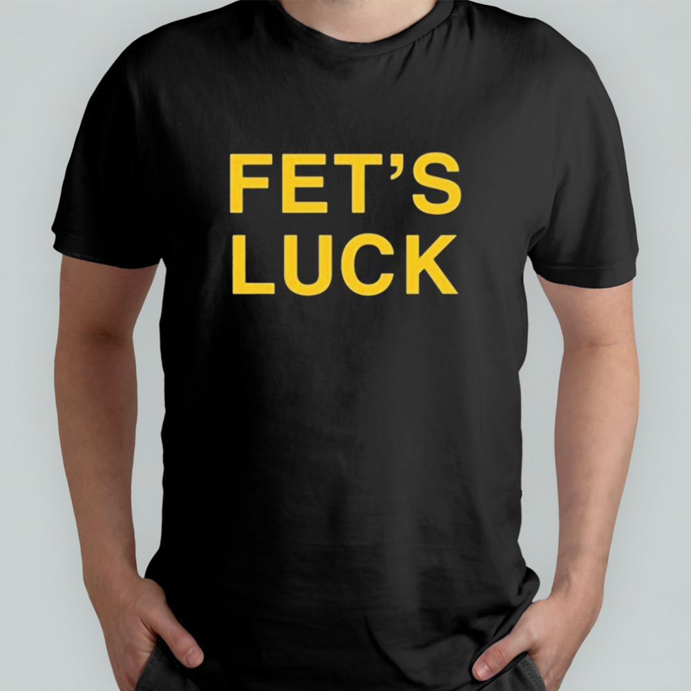 Smurphy3 Wearing Fet’s Luck T-Shirt