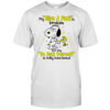 Snoopy and Woodstock my give a fuck is broken but my go fuck yourself is fully functional shirt