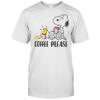 Snoopy Woodstock Coffee Please T-Shirt