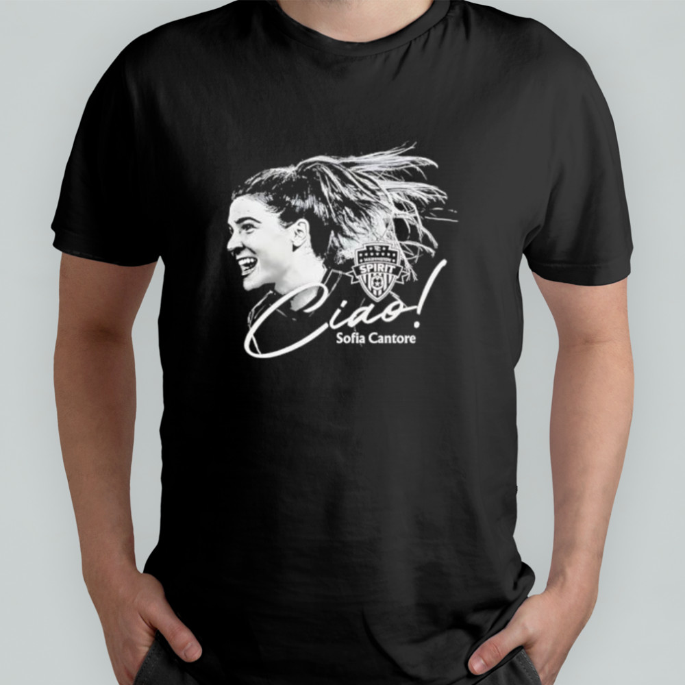Sofia Cantore Washington Spirit Ciao vintage shirt