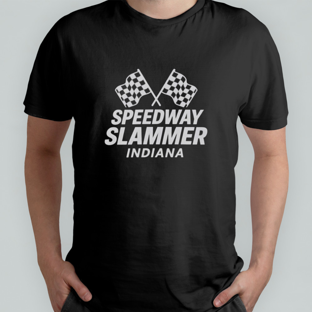 Speedway Slammer Indiana Flag T-Shirt
