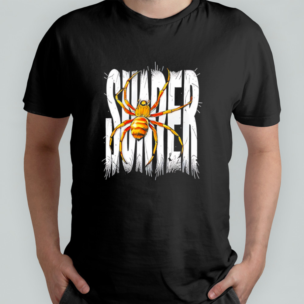 Spider Graphic Design Creepy Crawly Art shirt
