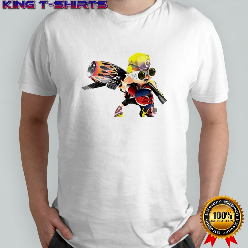 Splatoon Inkling with Heavy Weapon shirt