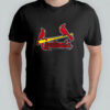 St. Louis Cardinals Navy Official Team Wordmark T Shirt
