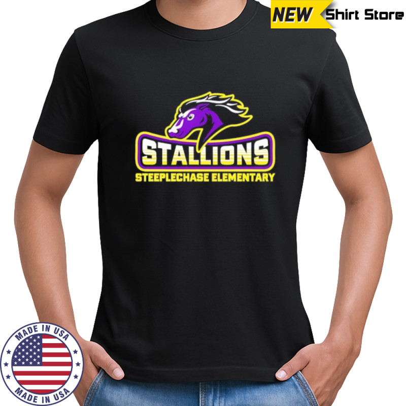 Stallions Steeplechase Elementary logo shirt