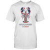 Stars Stripes and Claws lobster shirt