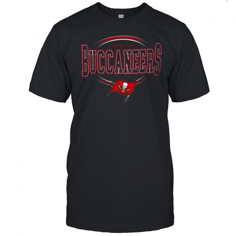 Starter Black Tampa Bay Buccaneers Team Track Graphic Long Sleeve T Shirt