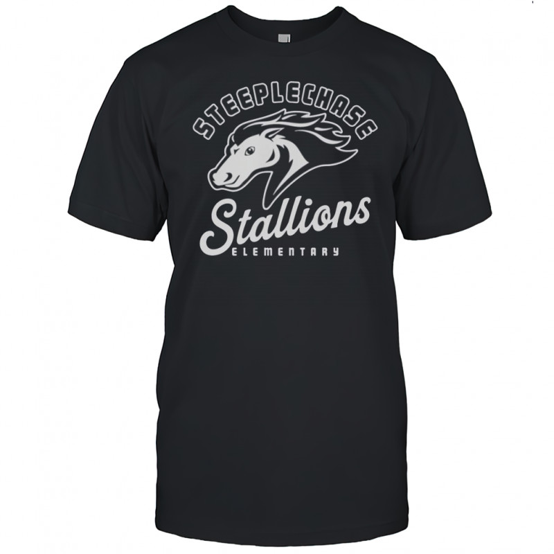 Steeplechase Stallions Script T-Shirt