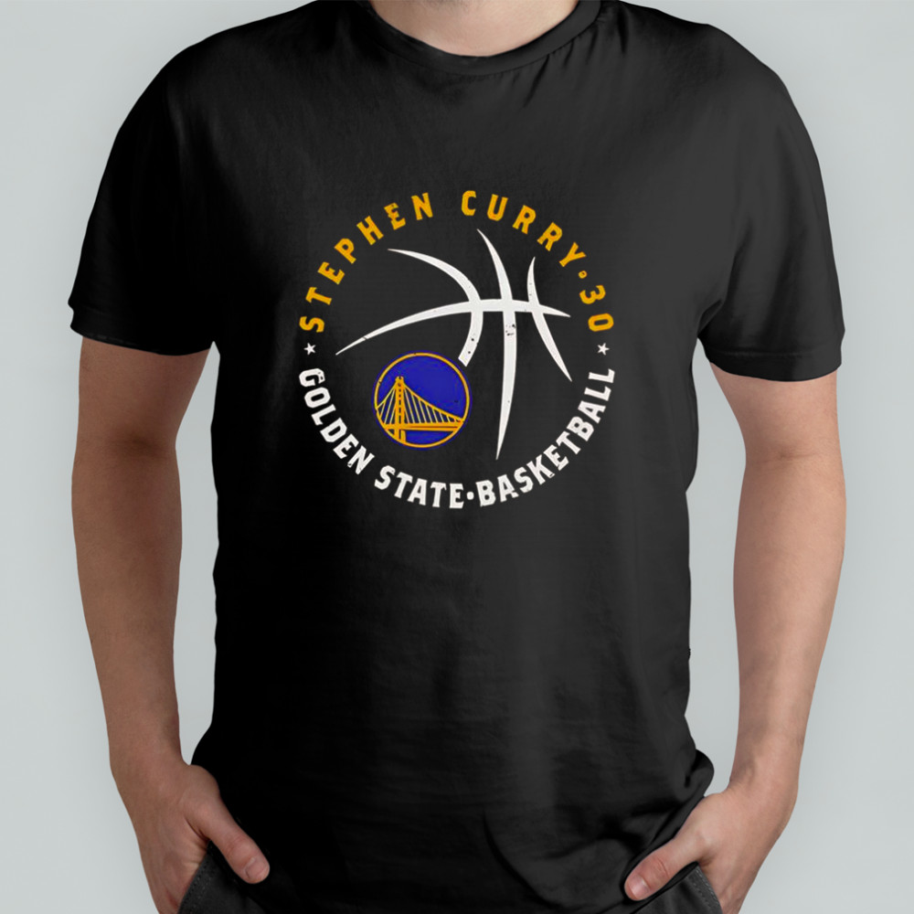 Steph Curry Golden State Warriors Player Ball T-Shirt