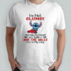 Stitch I’m not clumsy the floor just hates me shirt