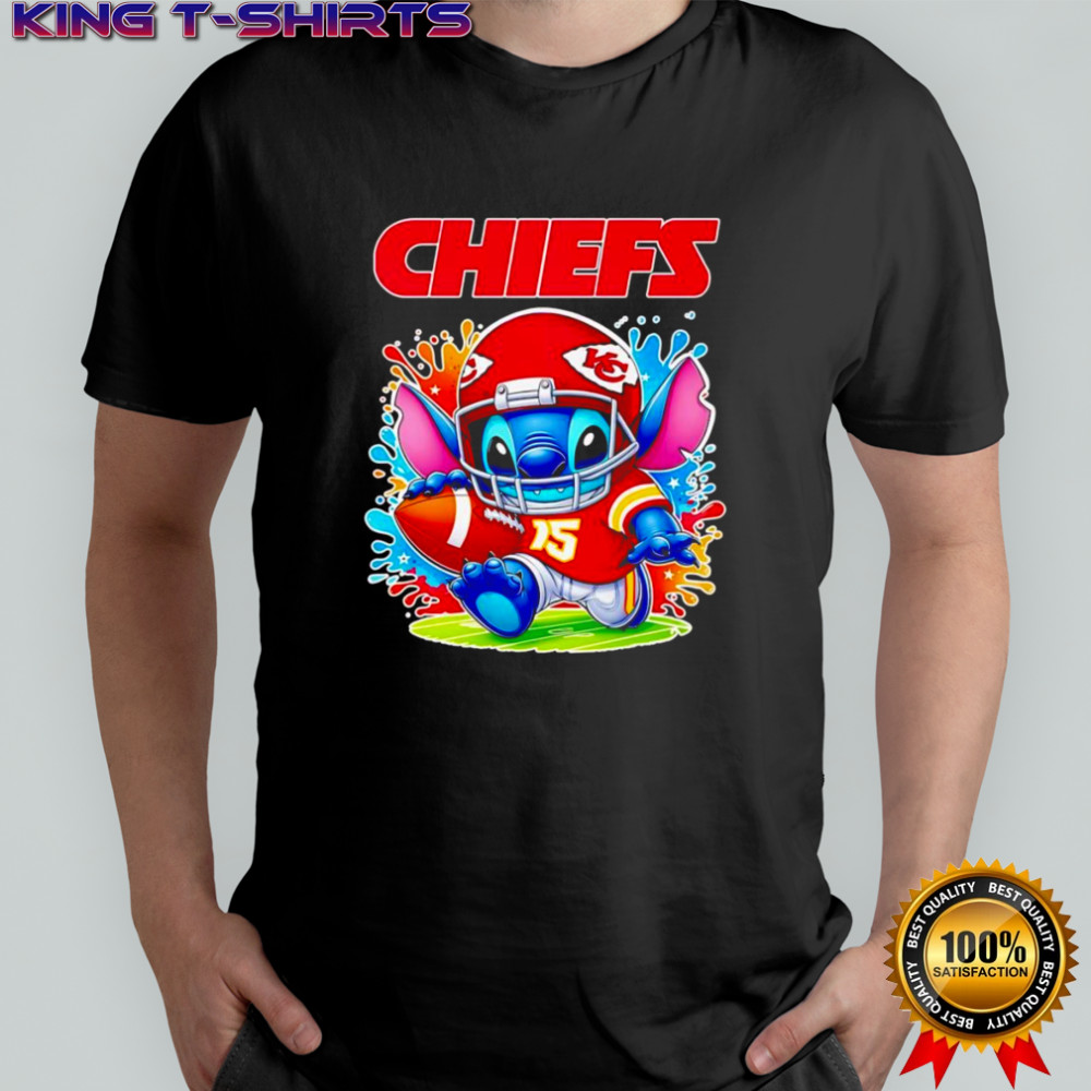 Stitch running Kansas City Chiefs shirt