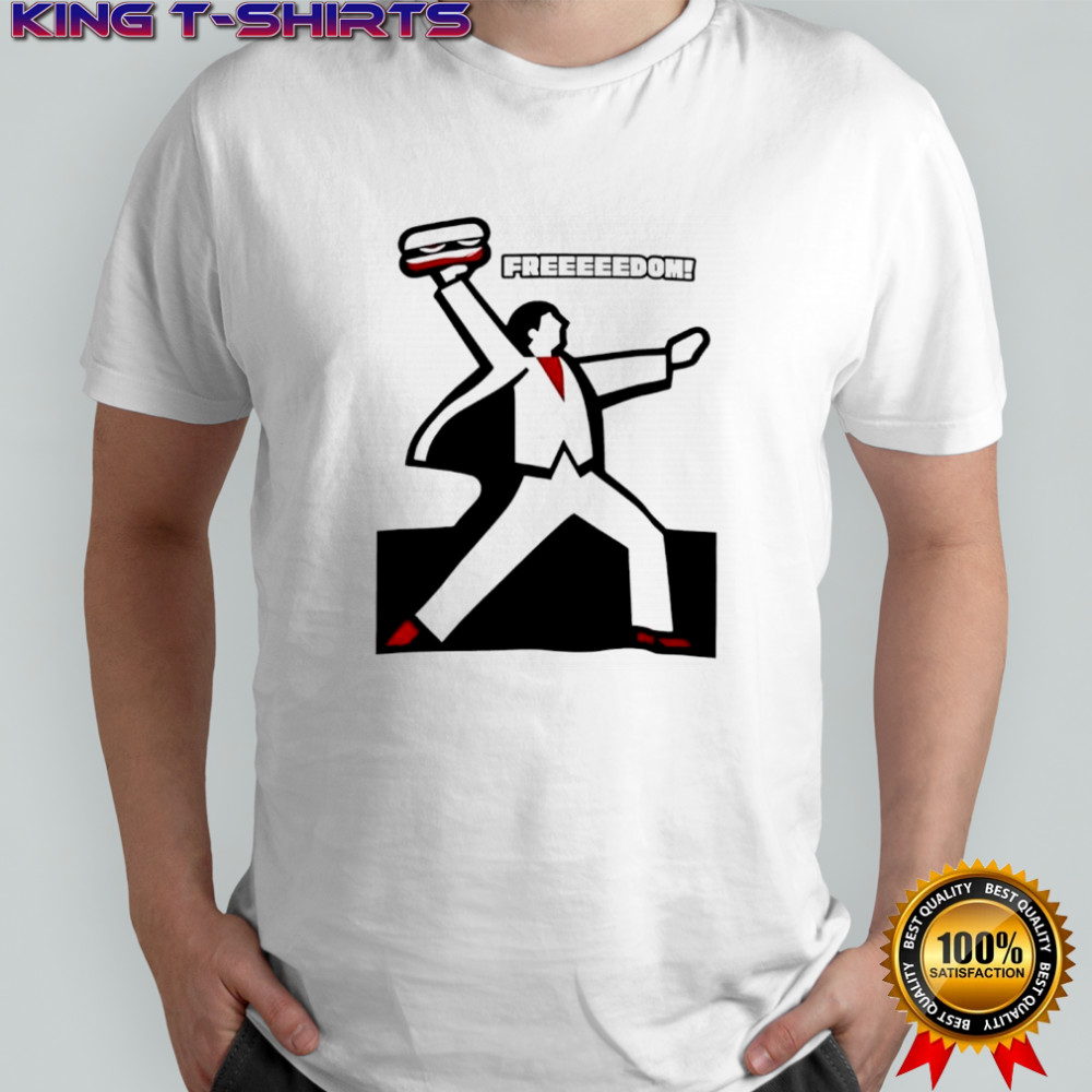 Sub sandwich arrest commentary freedom political shirt