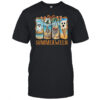 Summerween Skeleton Ghost Beach Party Summer Halloween Vibes shirt