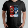 Tampa Bay Buccaneers and Tampa Bay Rays mascot play card shirt