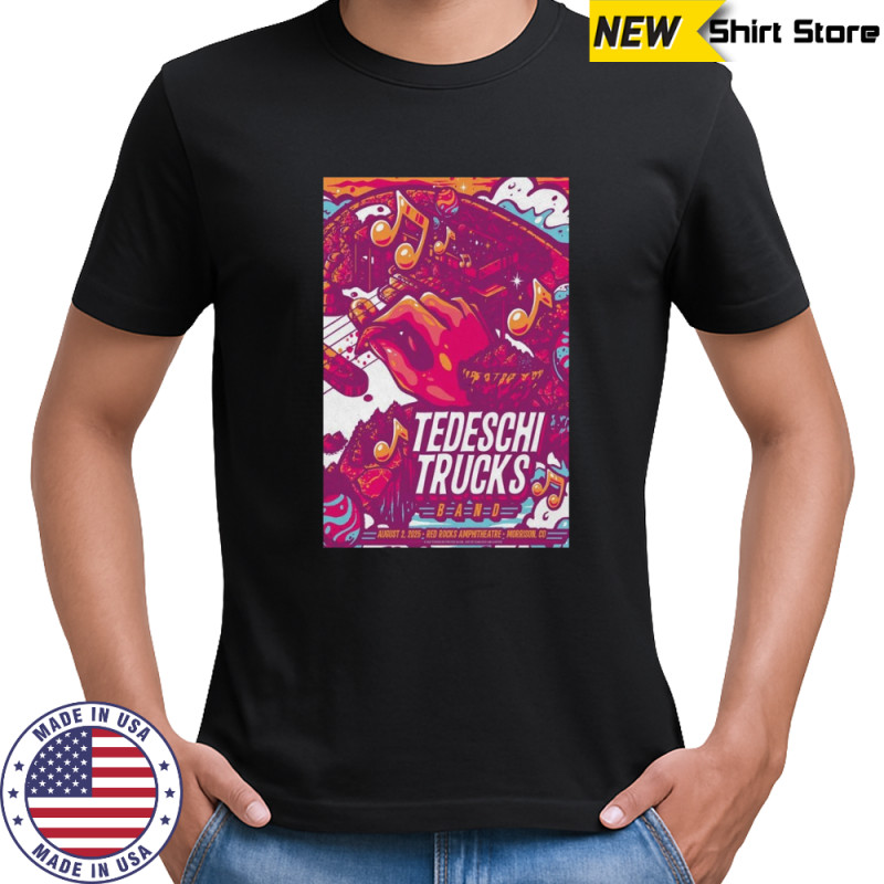 Tedeschi Trucks Band Aug 2 2025 In Morrison CO Poster T-Shirt