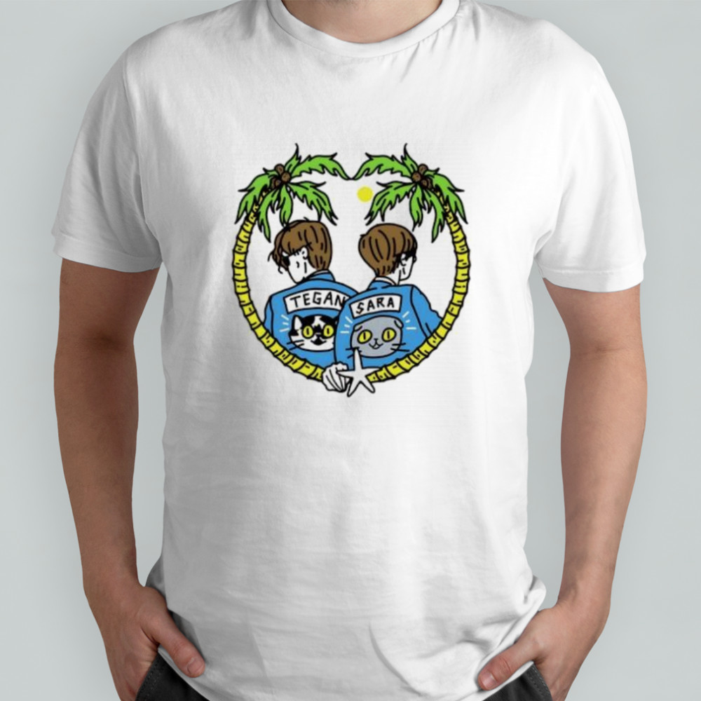 Tegan and Sara band logo shirt