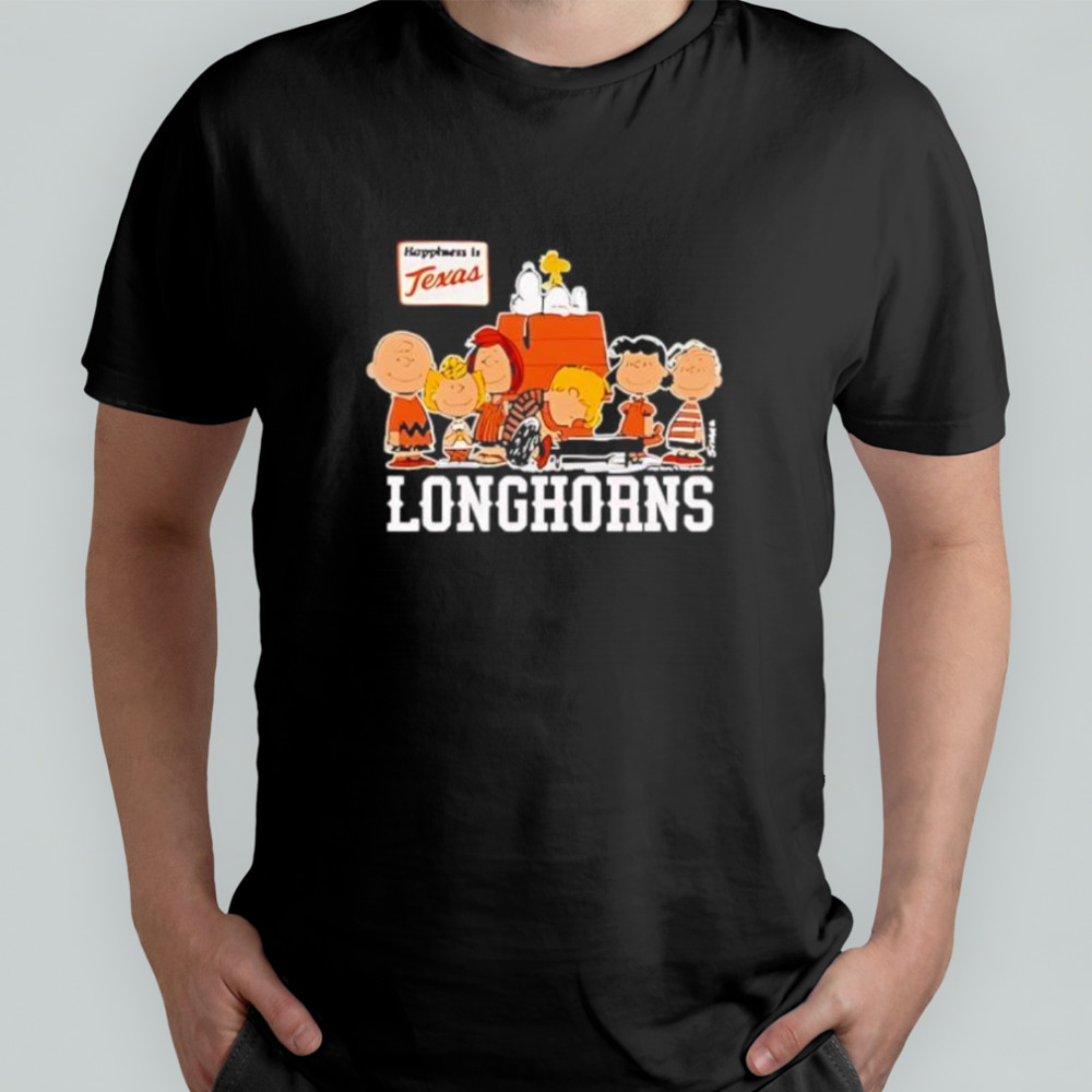 Texas Longhorn The Peanuts Happiness shirt