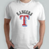 Texas Rangers Rebel Athletics Logo T-Shirt