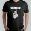 The Acacia Strain With Dying In Holy Moonlight Black Metal T-Shirt