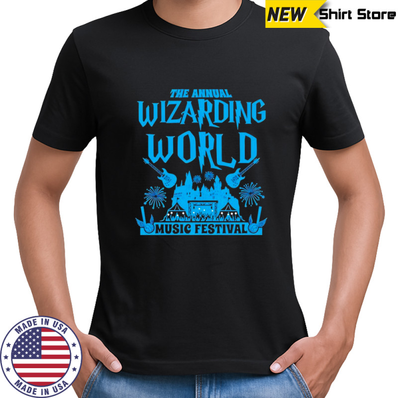The annual wizarding world music festival shirt