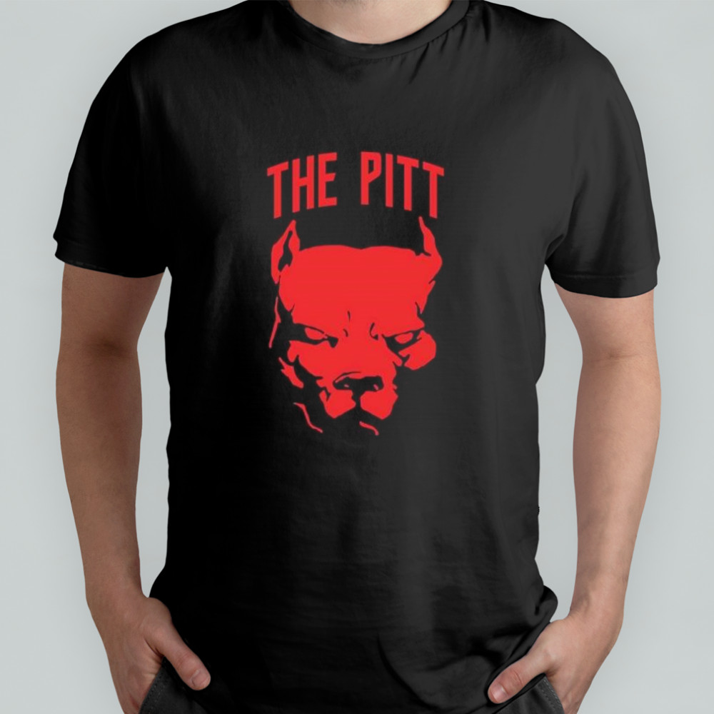 The Pitt Dog red shirt