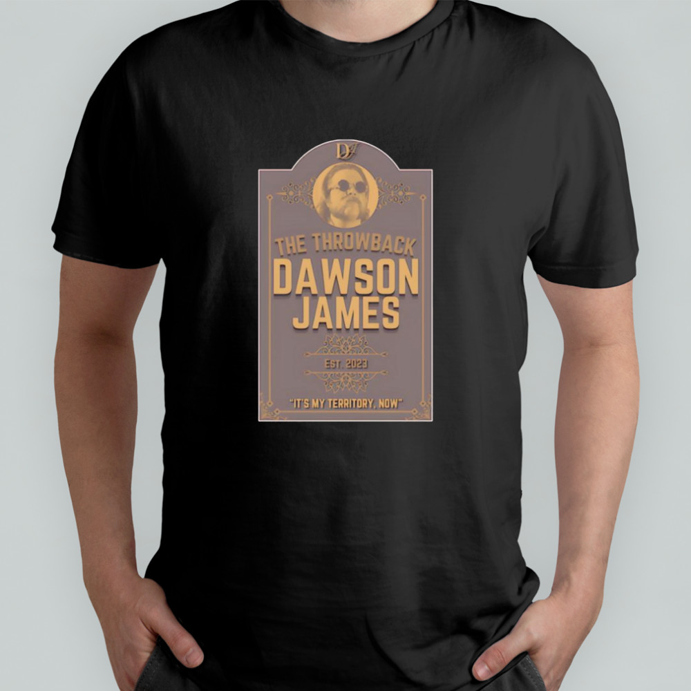 The throwback Dawson James shirt