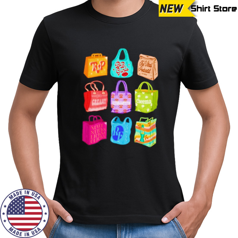 The Viral Podcast Bag Check T-Shirt